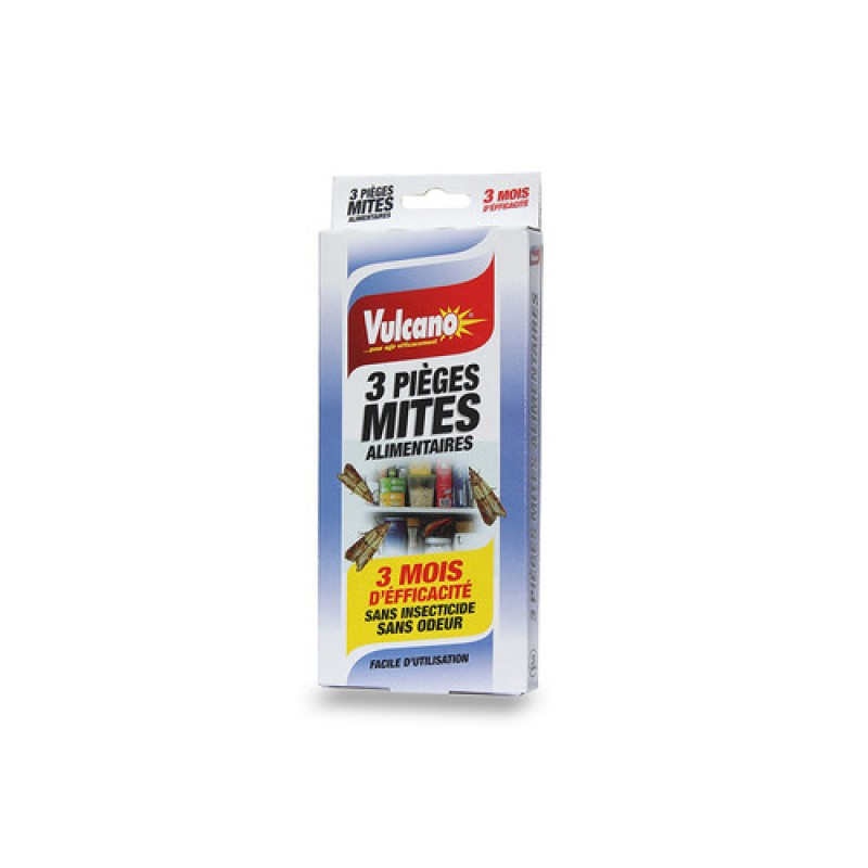 VULCANO 3 PIEGES MITES ALIMENTAIRES
